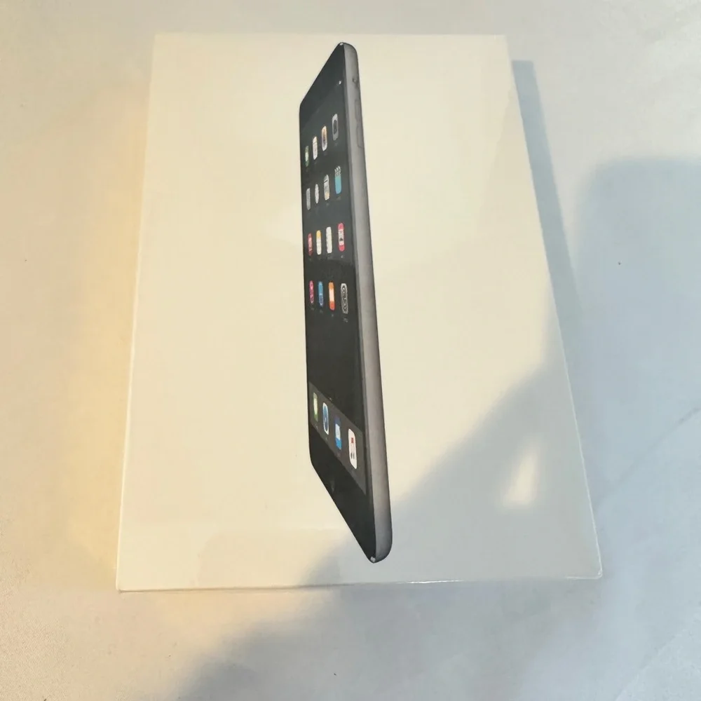 Apple Tablet with Black Display and Silver Trim